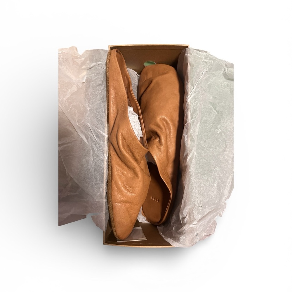 New in Box FEIT leather Indoor slipper Size 46 / 13. Soft Leather and Suede - Picture 9 of 15